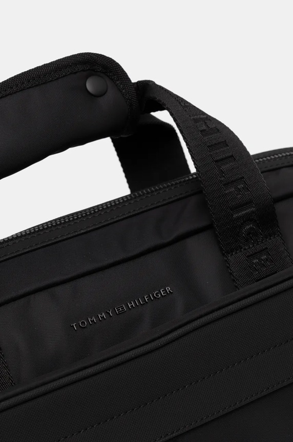 Tommy Hilfiger torba na laptopa czarny AM0AM13186