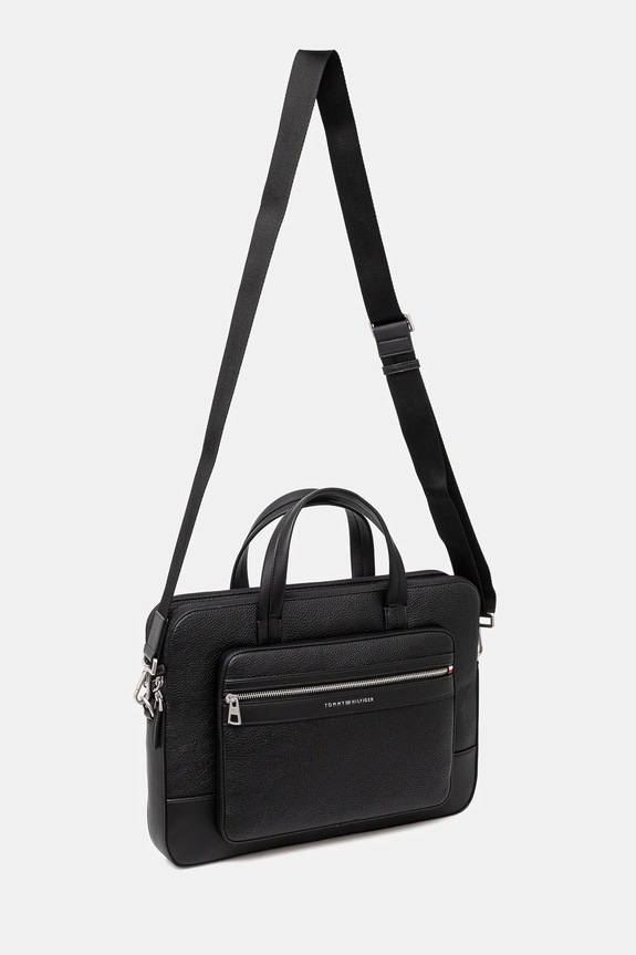 Tommy Hilfiger torba na laptopa AM0AM13203 czarny SS25