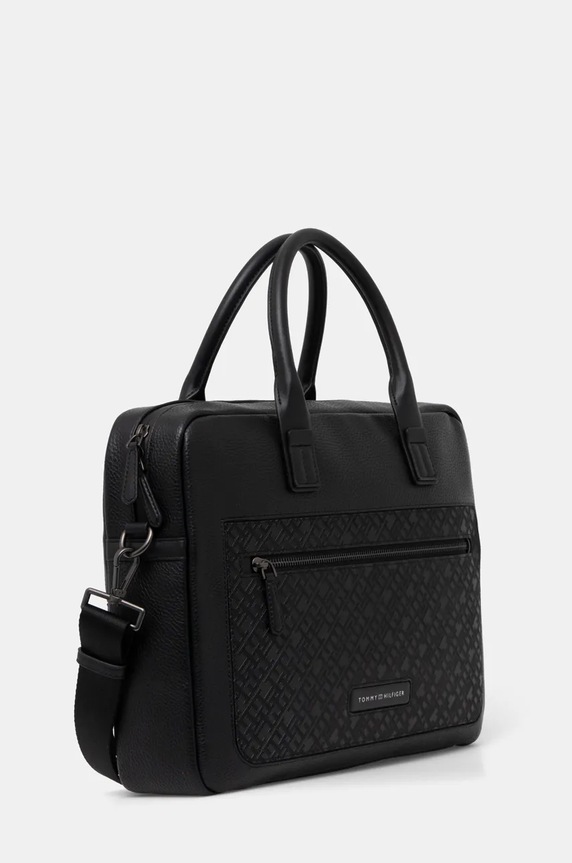 Tommy Hilfiger torba na laptopa AM0AM13209 czarny SS25