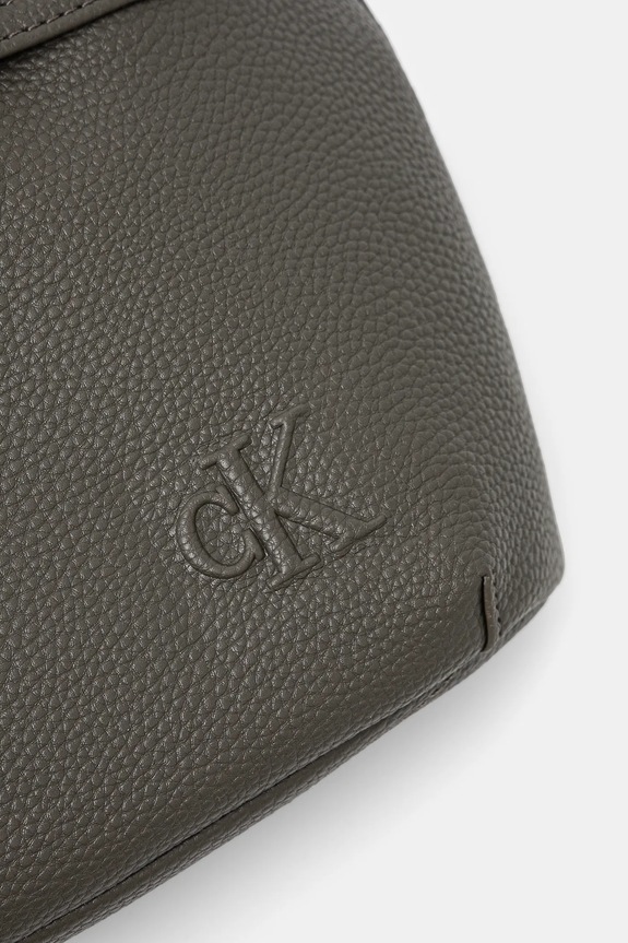 Τσάντα φάκελος Calvin Klein Jeans πράσινο LV04G3082G