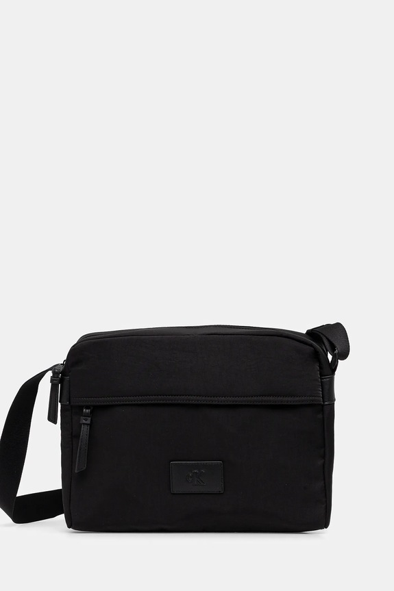 Calvin Klein Jeans övvel ellátott tasakok textil fekete LV04G3090G