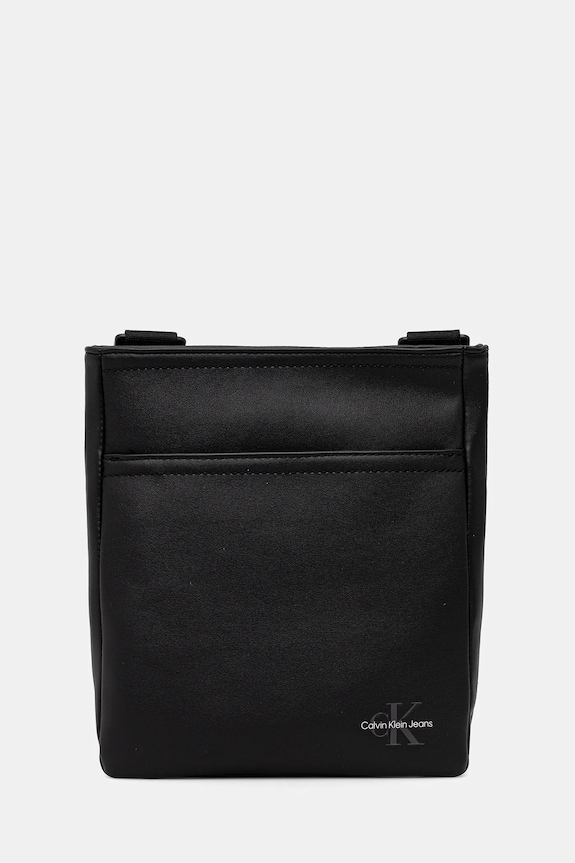 Calvin Klein Jeans táska szintetikus bőr fekete LV04G3107G