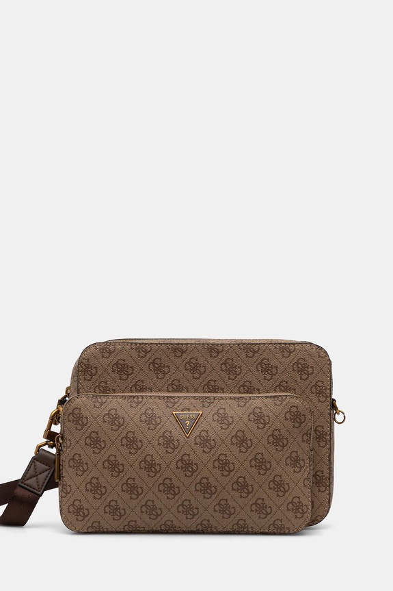 Guess táska MILANO szintetikus bőr bézs HMMILO.P5222