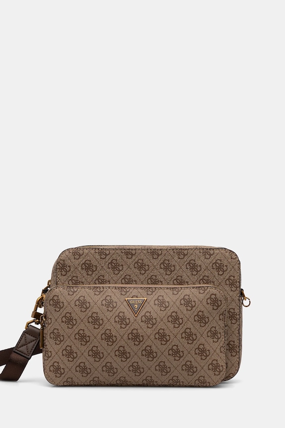 Guess táska MILANO szintetikus bőr bézs HMMILO.P5222