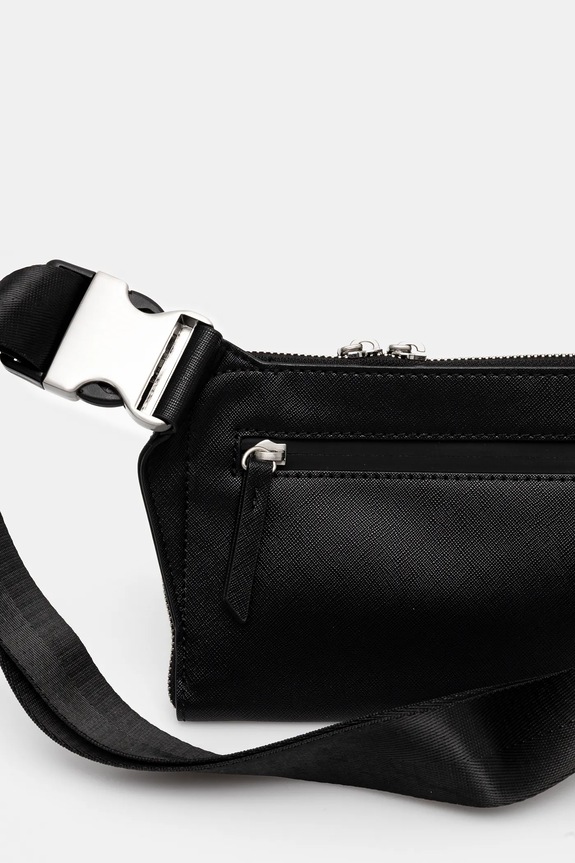 Τσάντα φάκελος Guess MILANO HMMISA.P5214 μαύρο AW25