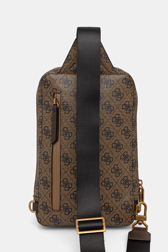 Doplnky Malá taška Guess MILANO HMMILO.P5226 hnedá