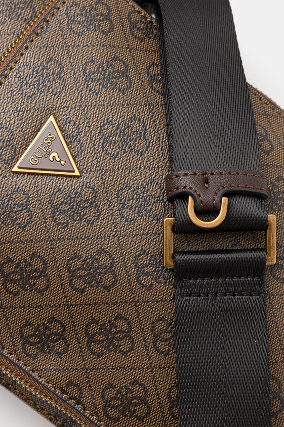 Malá taška Guess MILANO hnedá HMMILO.P5226
