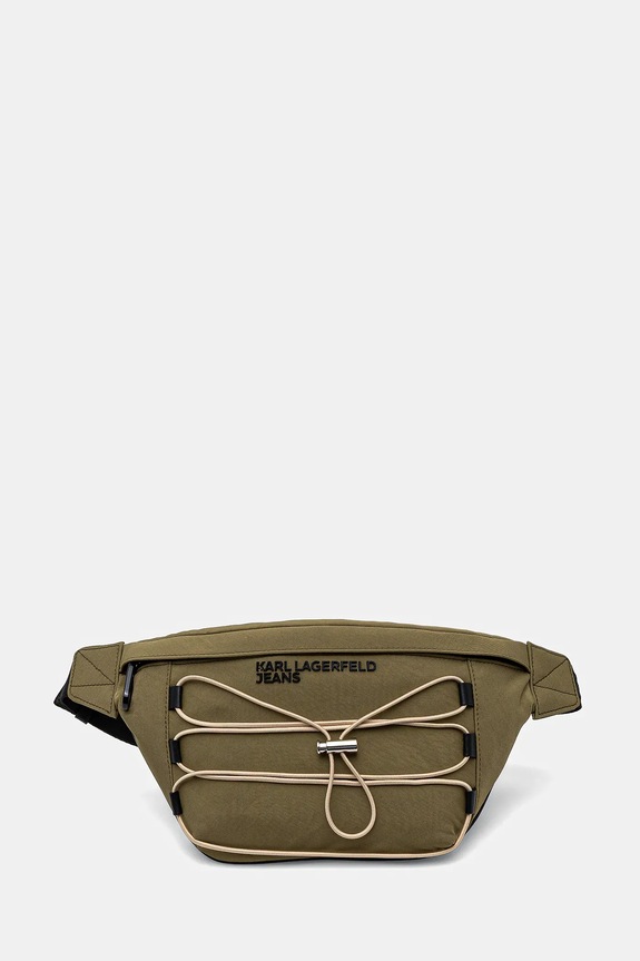 Karl Lagerfeld Jeans borseta nu incape in A4 verde A2M30115