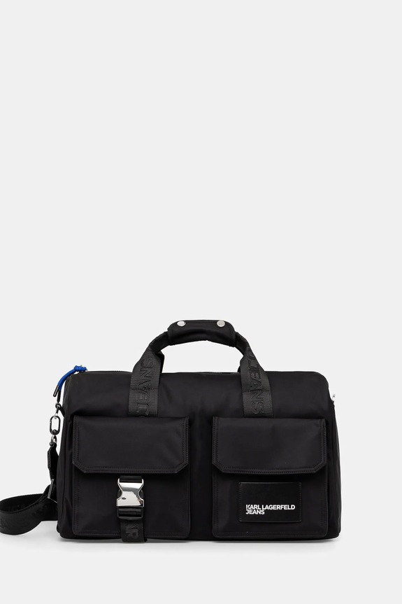 Torba Karl Lagerfeld Jeans odgovara formatu A4 crna A1M30301