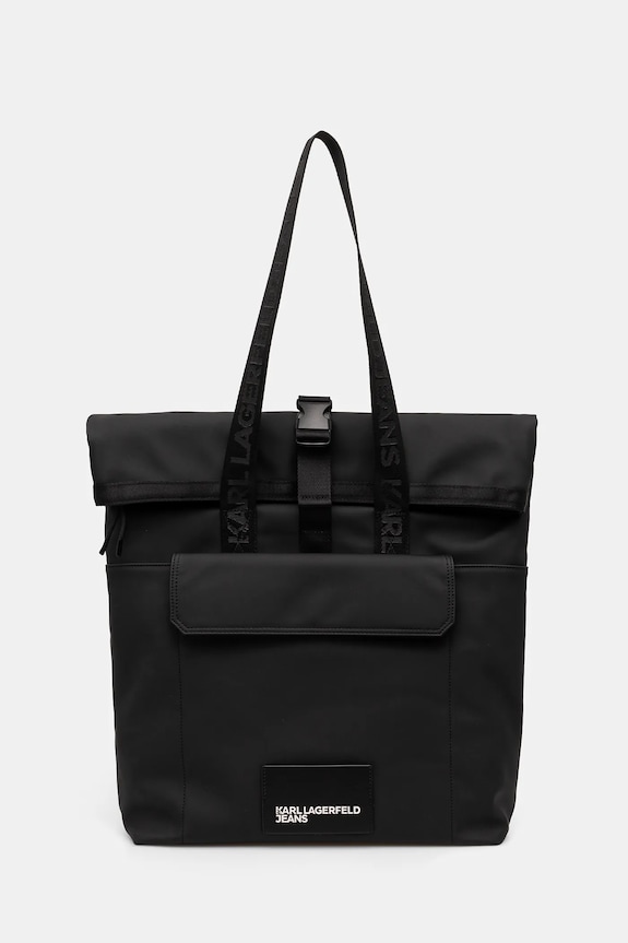 Τσάντα Karl Lagerfeld Jeans συνθετικό μαύρο A1M30309