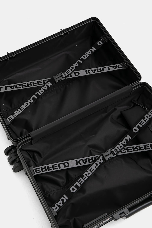 Karl Lagerfeld walizka 51x35x21 cm A1W30462 czarny