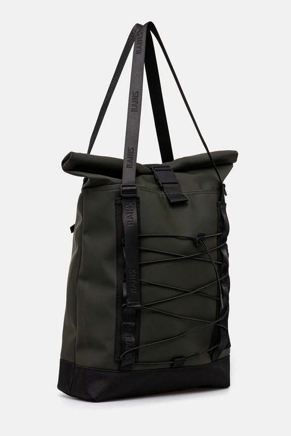 Torba Rains Trail Rolltop Tote Bag W3 13390.03 zelena SS25