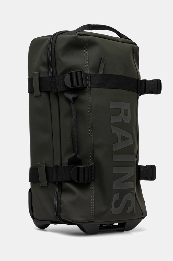 Rains walizka Texel Cabin Bag W3 52x32x20 cm 13460.03 zielony SS25