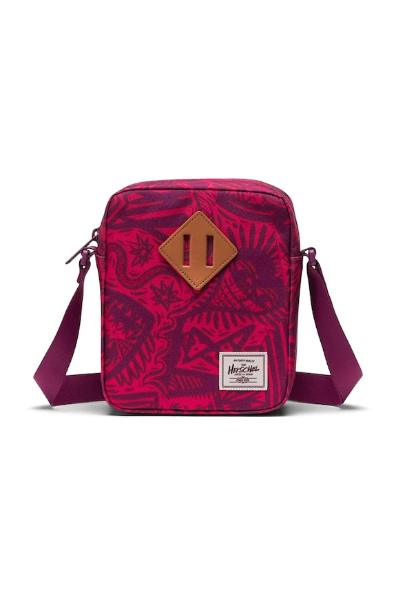 Herschel borsetta Thomas Campbell stampa all-over rosa 11583.06781.OS