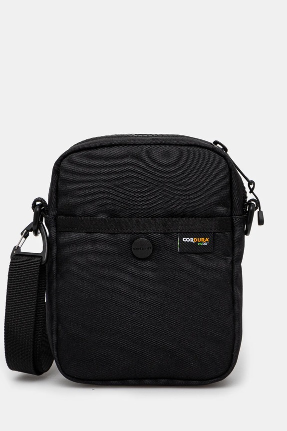 Carhartt WIP small items bag Clapton Shoulder Bag Planet friendly black I034458.89XX