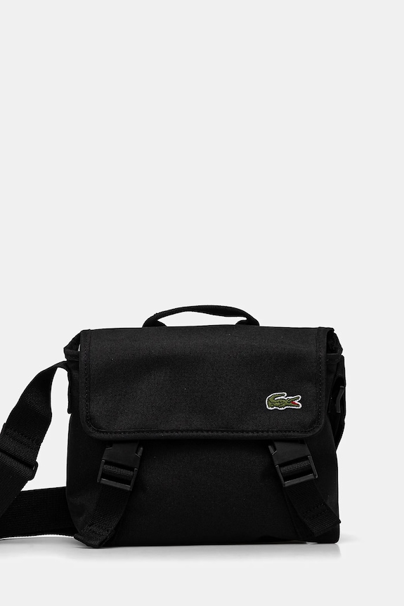 Lacoste saszetka nie mieści A4 czarny NU4865NE