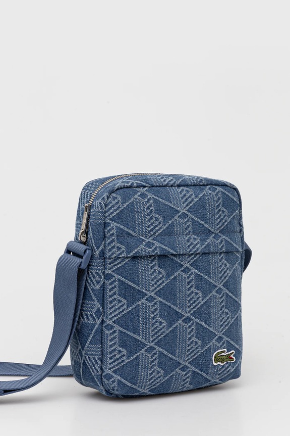 Lacoste geantă de blugi NU4869NZ albastru AW25
