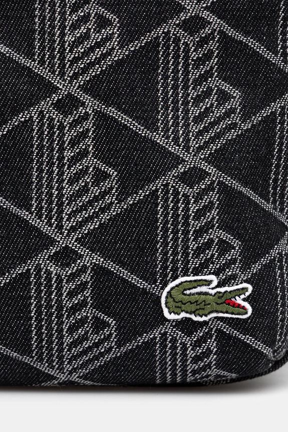 Lacoste geantă de blugi negru NU4869NZ