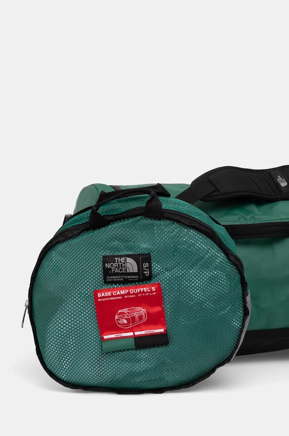Športová taška The North Face Base Camp Duffel 50L NF0A52STS9W1 zelená
