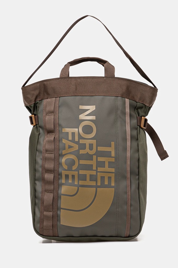 Ruksak The North Face Base Camp Tote Pack potlač zelená NF0A8BK7B7I1
