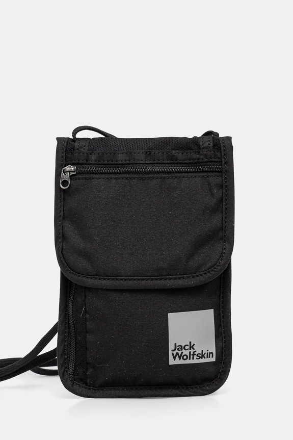 Jack Wolfskin saszetka nie mieści A4 czarny 8006752