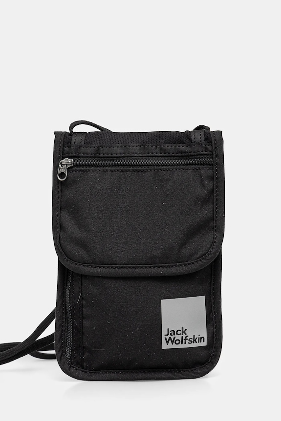 Jack Wolfskin saszetka nie mieści A4 czarny 8006752