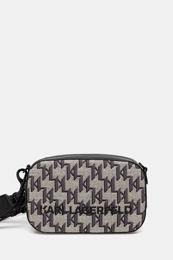 Karl Lagerfeld saszetka nie mieści A4 czarny A2M30235