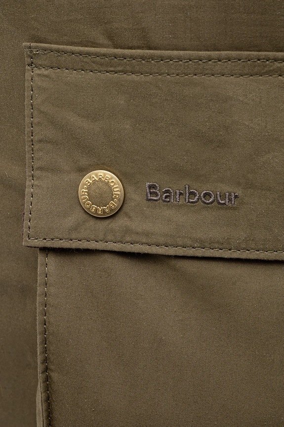 Barbour zaino in cotone Barbour Transport Foldover Backpack Bag verde UBA0746