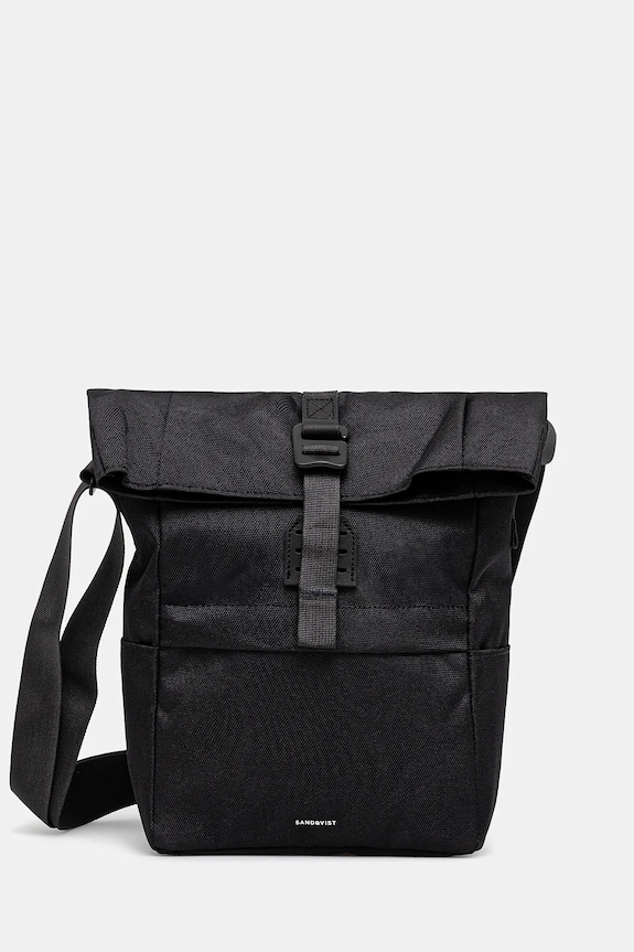 Torba Sandqvist Icon Sacoche bez uzorka crna 251203999