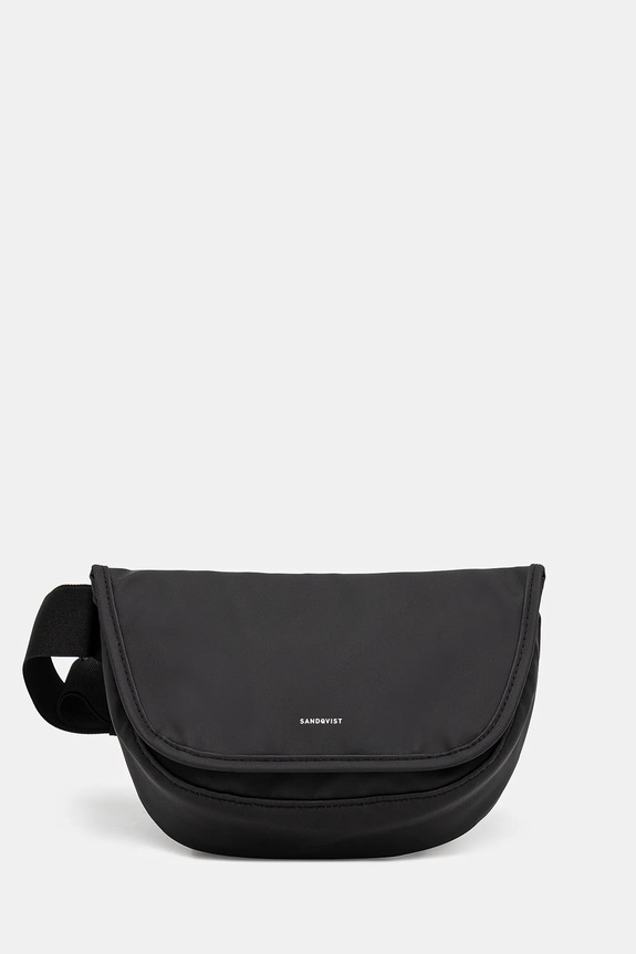 Sandqvist marsupio Stream Messenger Mini semplice nero 252603999