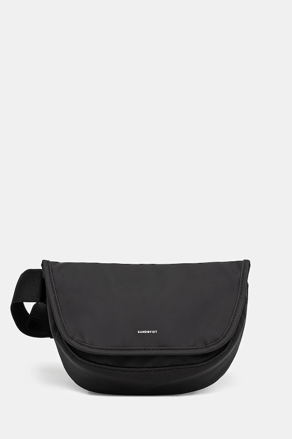 Sandqvist marsupio Stream Messenger Mini semplice nero 252603999