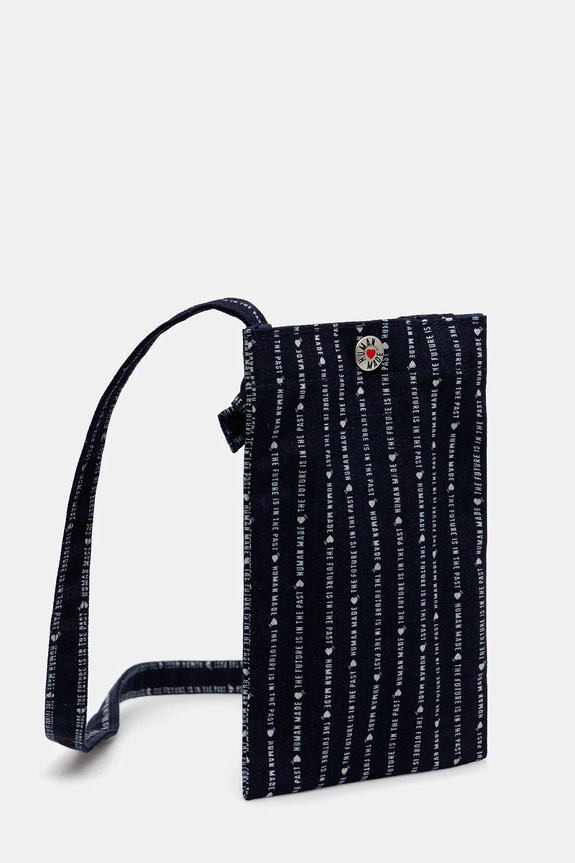 Human Made borsetta Wabash Mini Shoulder Bag HM29GD003 blu SS25