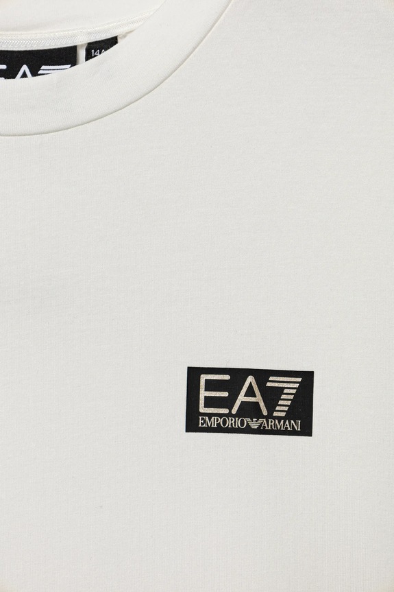 Băieți EA7 Emporio Armani tricou copii 7B000093.AF10373 bej