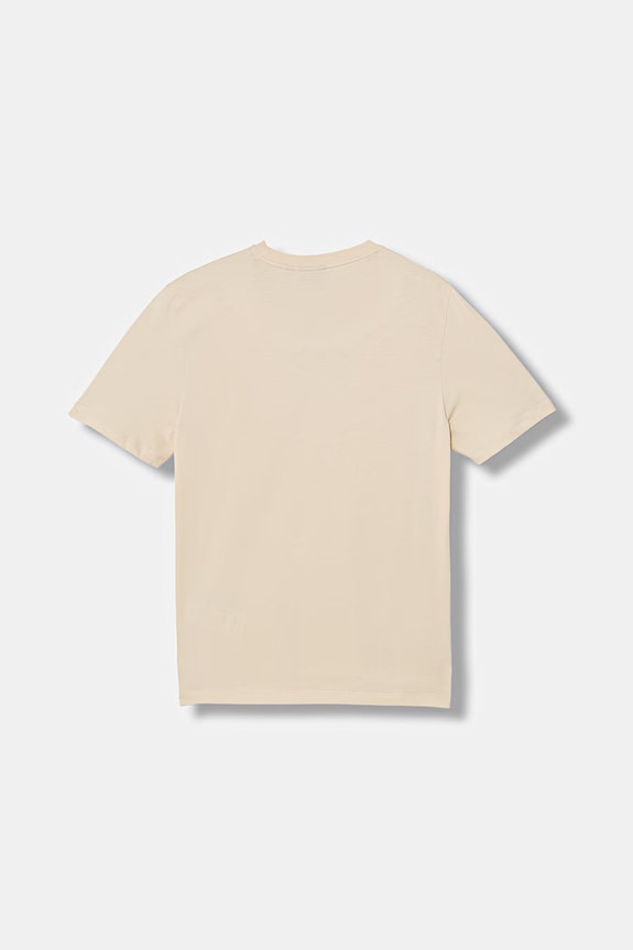 EA7 Emporio Armani tricou de bumbac pentru copii 7B000020.AF10378 bej SS26