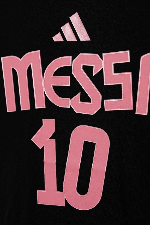 adidas Performance tricou de bumbac pentru copii MESSI negru JM3553