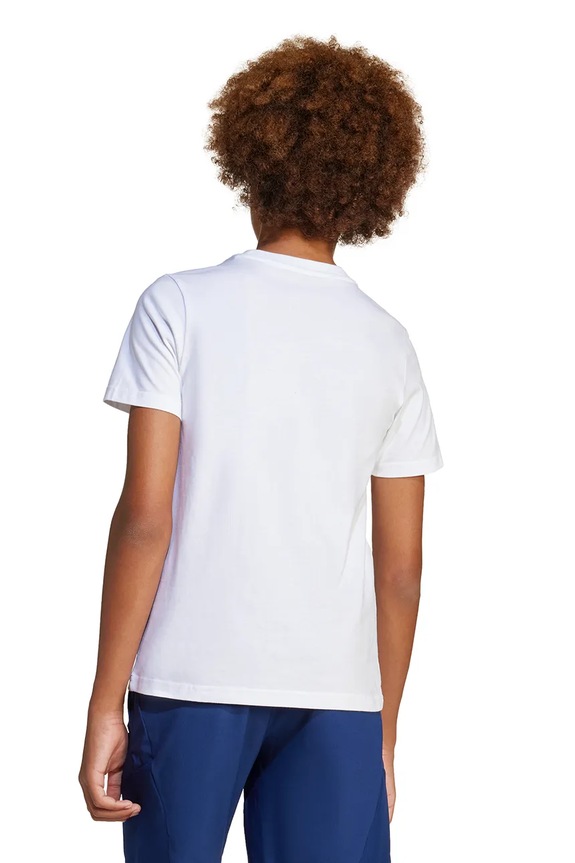 adidas Performance t-shirt bawełniany dziecięcy MESSI JJ1416 biały
