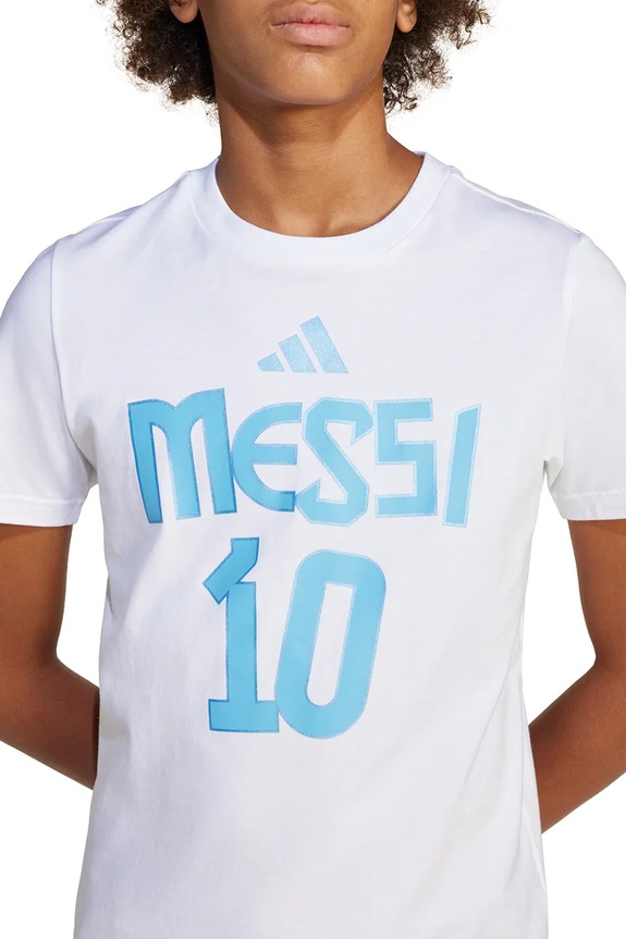 adidas Performance t-shirt bawełniany dziecięcy MESSI JJ1416