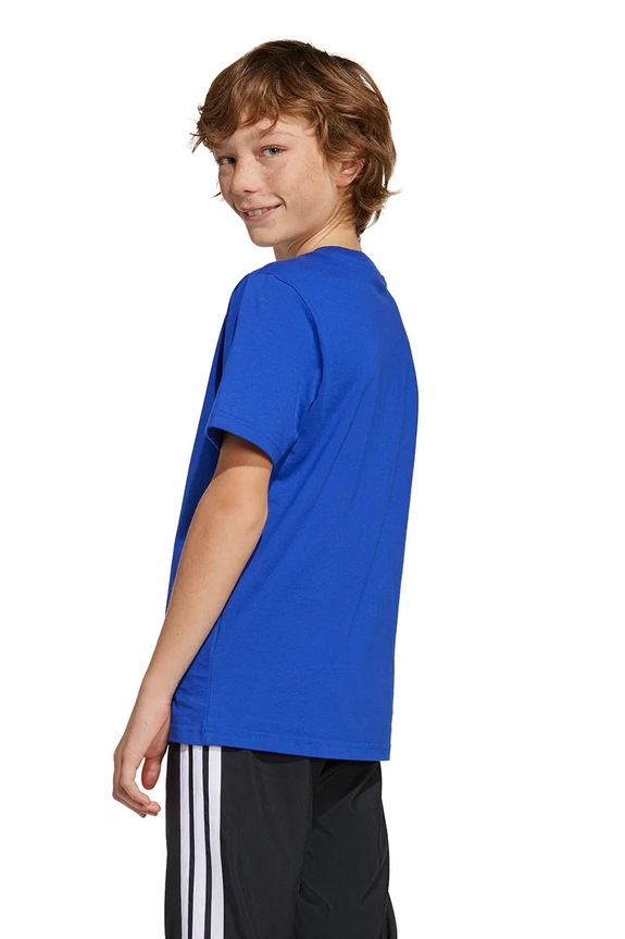 adidas Performance t-shirt bawełniany dziecięcy MESSI JJ1417 niebieski