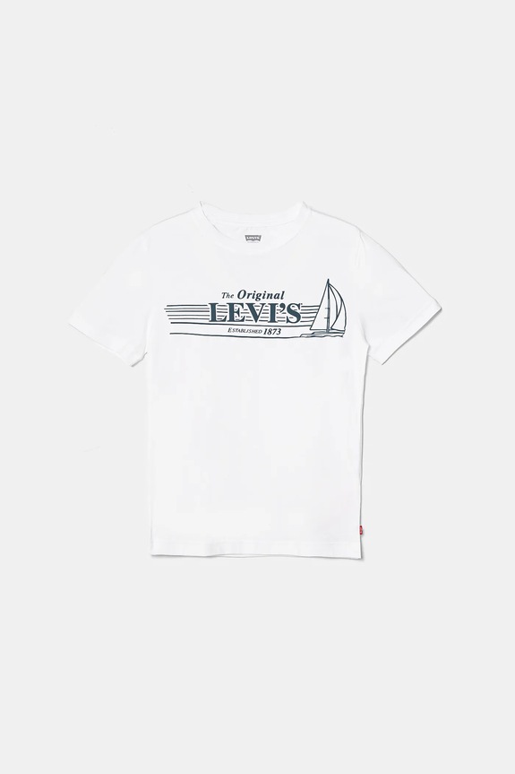 Levi's t-shirt dziecięcy MID DAY SAIL TEE pozostałe biały 9EM283