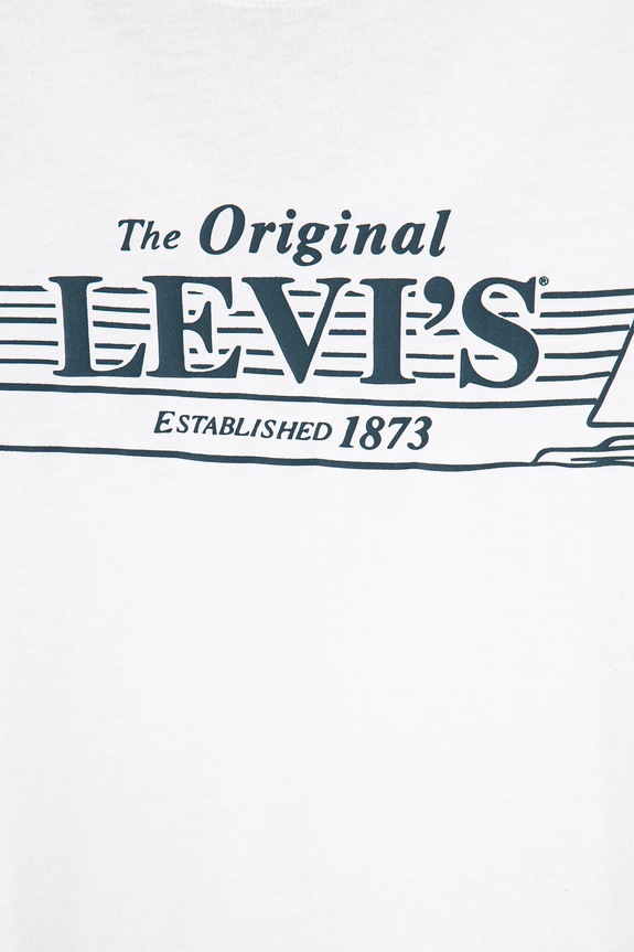 Chłopiec Levi's t-shirt dziecięcy MID DAY SAIL TEE 9EM283 biały