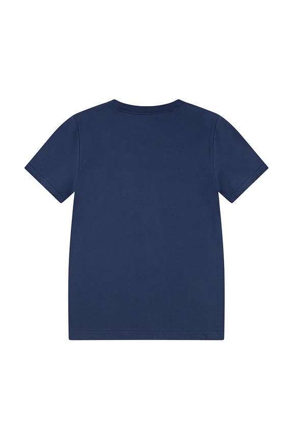 Dětské bavlněné tričko Levi's SUNSET POCKET TEE 8EM359 námořnická modř SS26