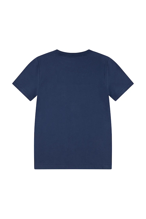 Dětské bavlněné tričko Levi's SUNSET POCKET TEE 8EM359 námořnická modř SS26