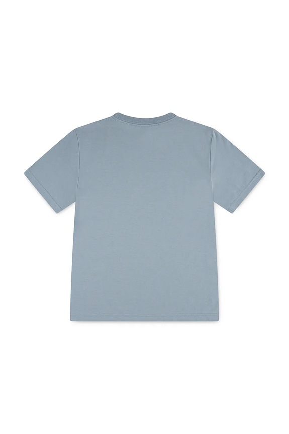 Παιδικό βαμβακερό μπλουζάκι Levi's SUNSET POCKET TEE 8EM359 μπλε SS26