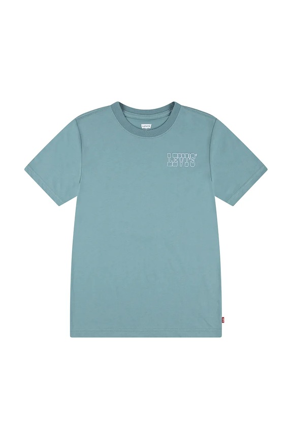 Παιδικό μπλουζάκι Levi's SUN BURST TEE άλλο τιρκουάζ 8EM655