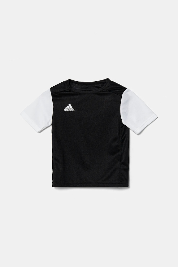 Detské tričko adidas Performance okrúhly čierna DP3220