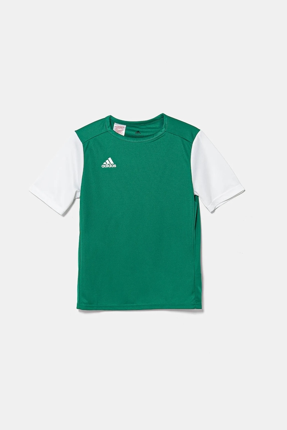 Detské tričko adidas Performance okrúhly zelená DP3216
