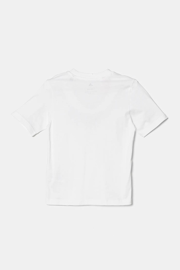 Dětské bavlněné tričko adidas JX6871 bílá SS25