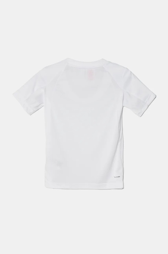 adidas Performance t-shirt dziecięcy JI9257 biały SS25