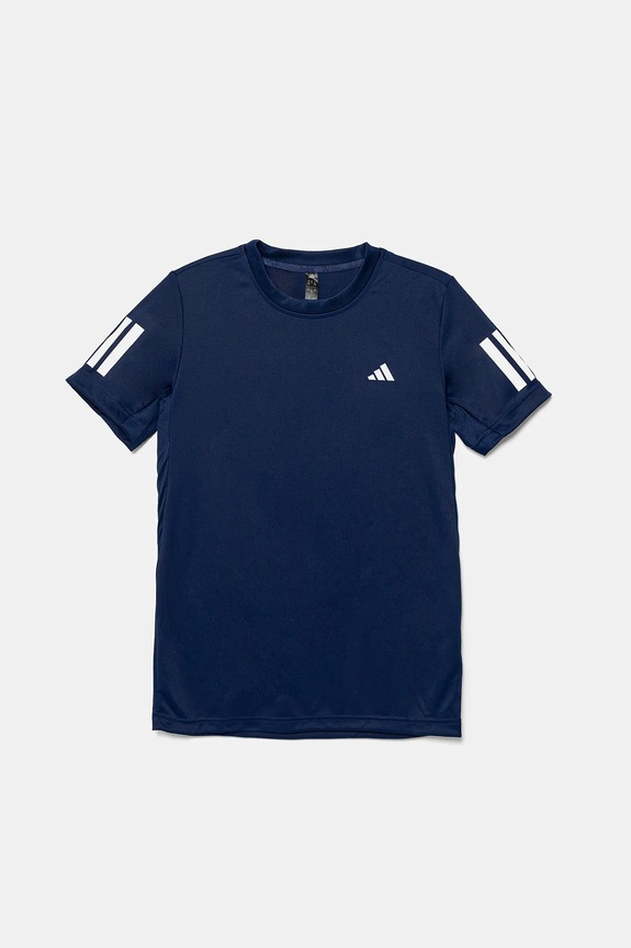 Dječja majica kratkih rukava adidas Performance print mornarsko plava JP1047