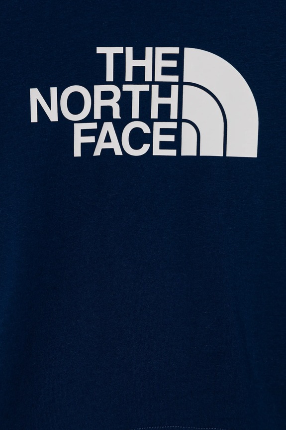 Chłopiec The North Face t-shirt dziecięcy S/S EASY TEE NF0A8DRND1R1 granatowy